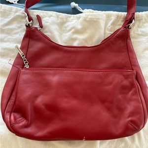 Giani Bernini red shoulder bag